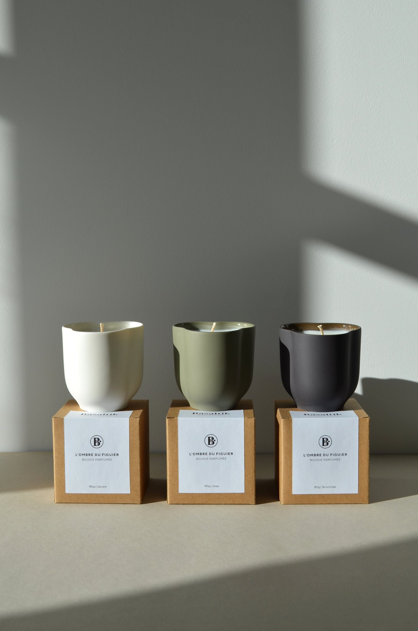 Bougie Terre brûlée | L'ombre du figuier