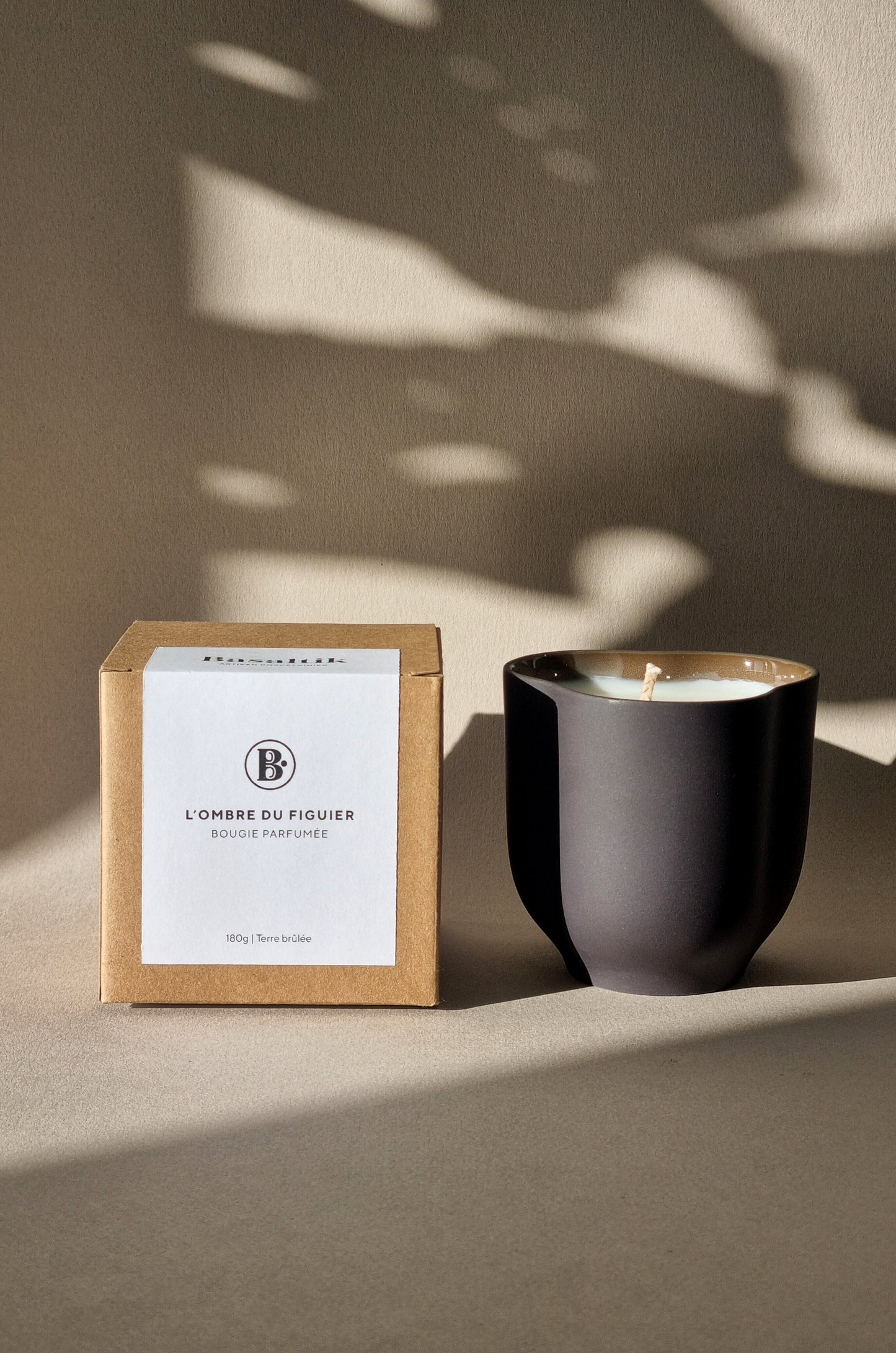 Bougie Terre brûlée | L'ombre du figuier